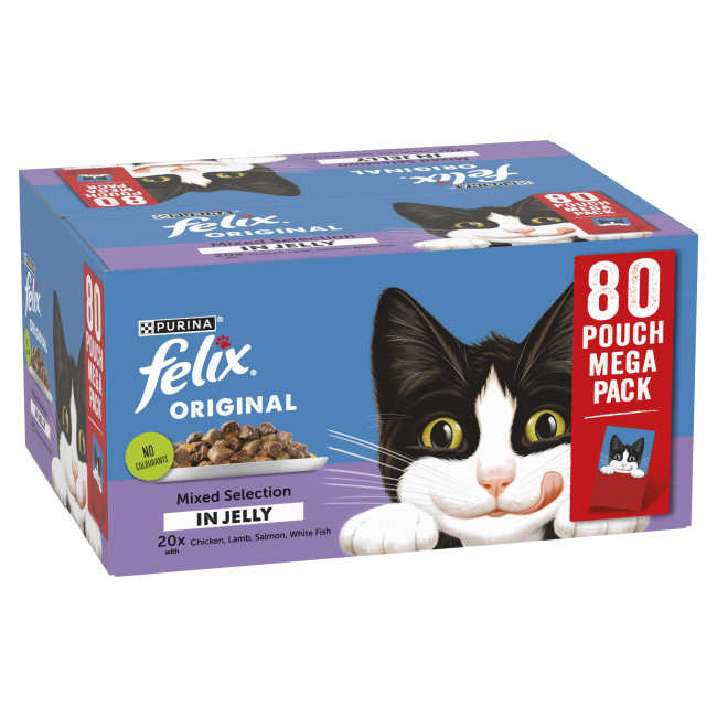 Felix Mixed Selection in Jelly 80x85g