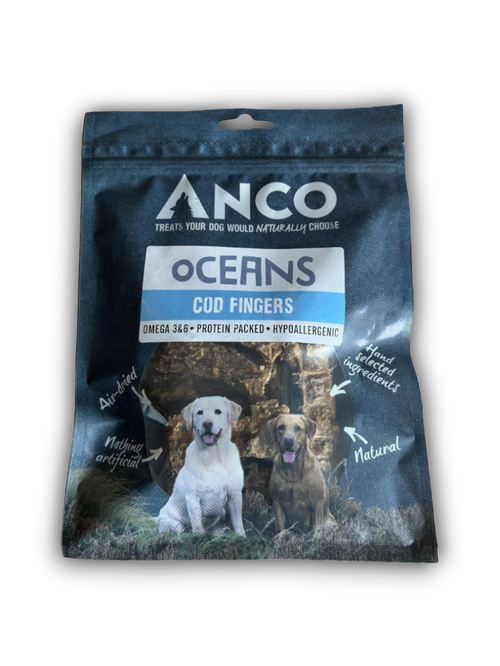 Anco Oceans Mackerel Fingers with Cod 100g