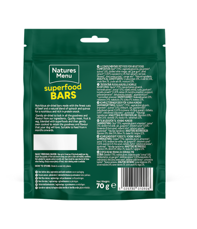 Country Hunter Superfood Bars Beef Spinach & Quinoa 70g