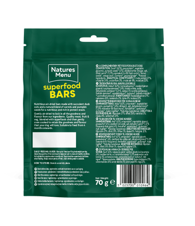 Country Hunter Superfood Bars Salmon White Fish Cranberries & Kelp 70g