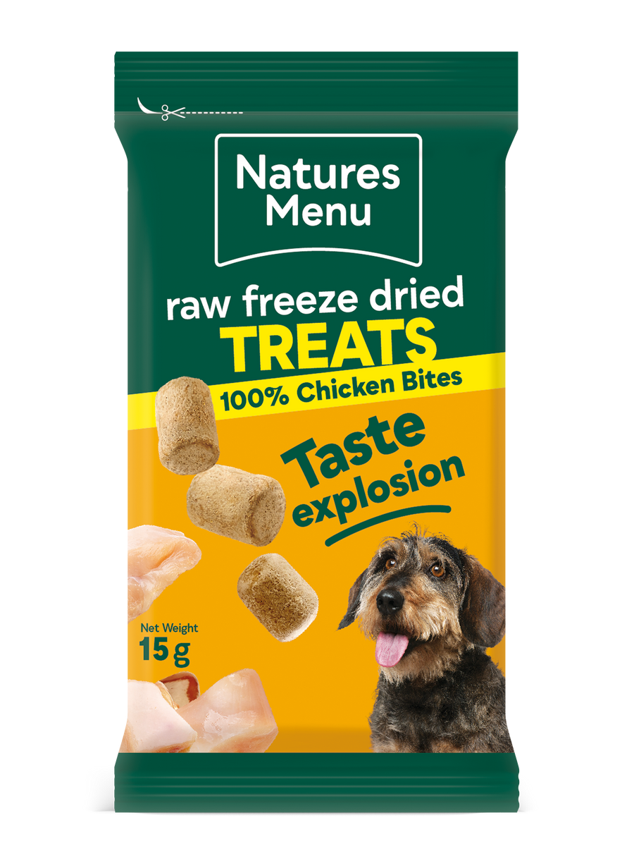 Natures Menu Freeze Dried Chicken Meat Bites 15g