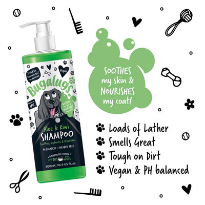 Bugalugs Soothing Aloe & Kiwi Shampoo 250ml