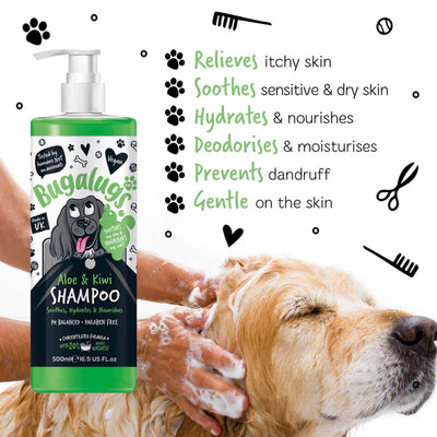 Bugalugs Soothing Aloe & Kiwi Shampoo 250ml