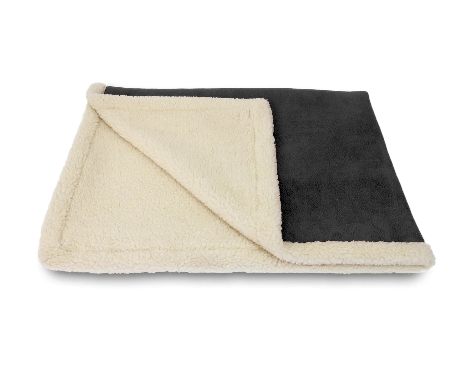 Sherpa Pet Blanket Charcoal Large