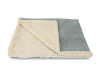 Sherpa Pet Blanket Grey Large