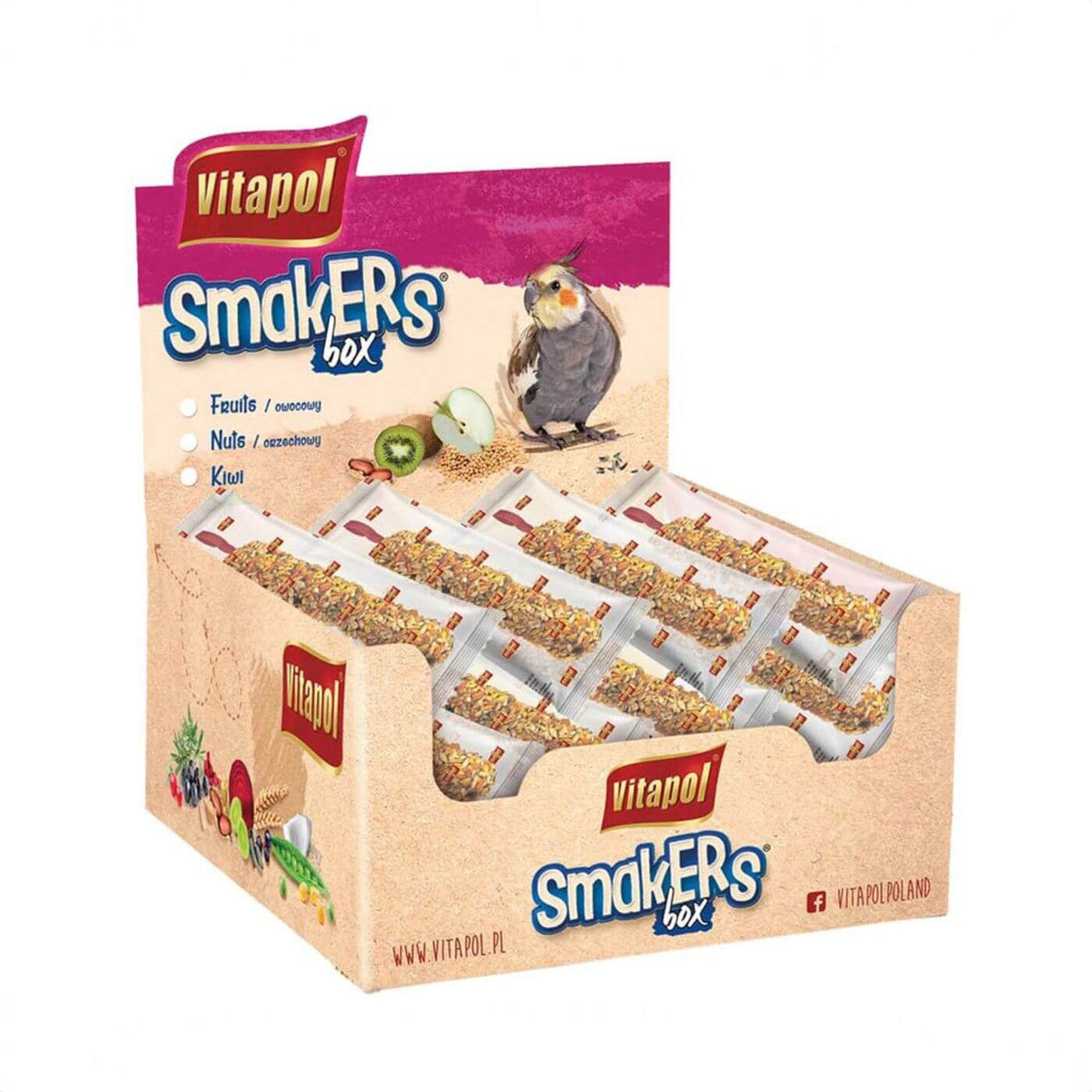 Vitapol Small Animal Cockatiel Fruit Stick 45g