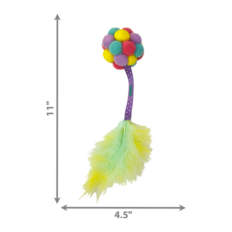 Kong Cat Active Bubble Ball Assorted