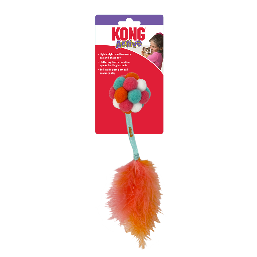 Kong Cat Active Bubble Ball Assorted