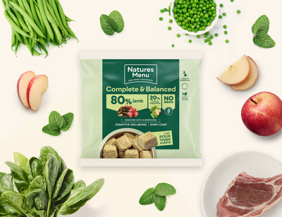 Natures Menu Raw Meal Nuggets 80/20 Lamb 1kg
