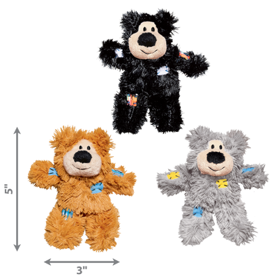 Kong Cat Softies Patchwork Bear