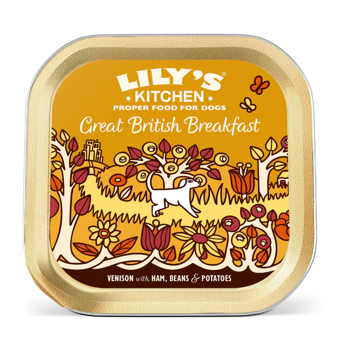 Lily's Kitchen Trays Great British Breakfast Dog 150g