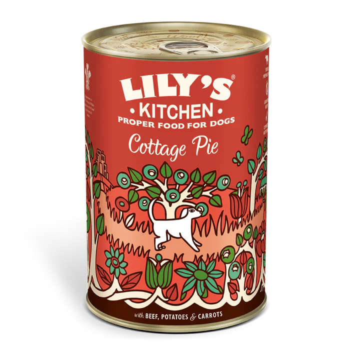 Lily's Kitchen Tins Cottage Pie Dog 400g
