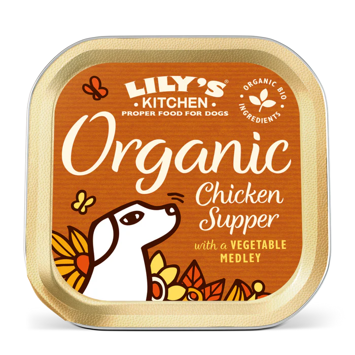 Lily's Kitchen Organic Chicken Supper For Dogs 150g