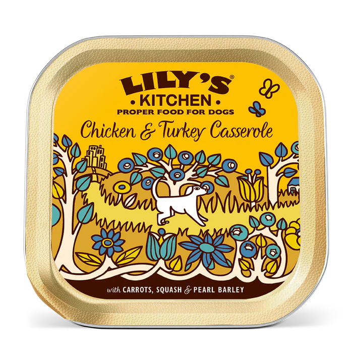 Lily's Kitchen Trays Chicken & Turkey Dog 150g
