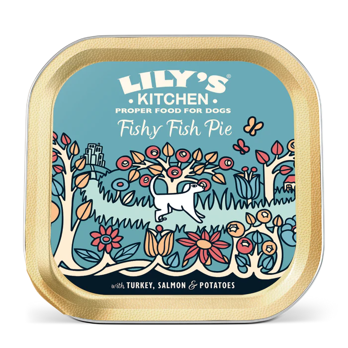 Lily's Kitchen Trays Fishy Fish Pie Dog 150g