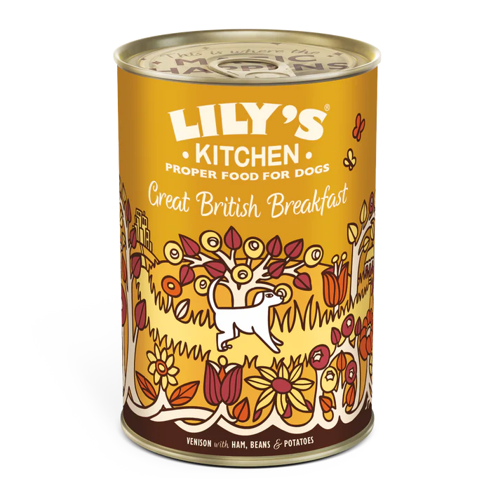 Lily's Kitchen Tins Great British Breakfast Dog 400g
