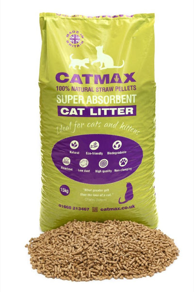 Catmax Straw Pellet Cat Litter 15kg