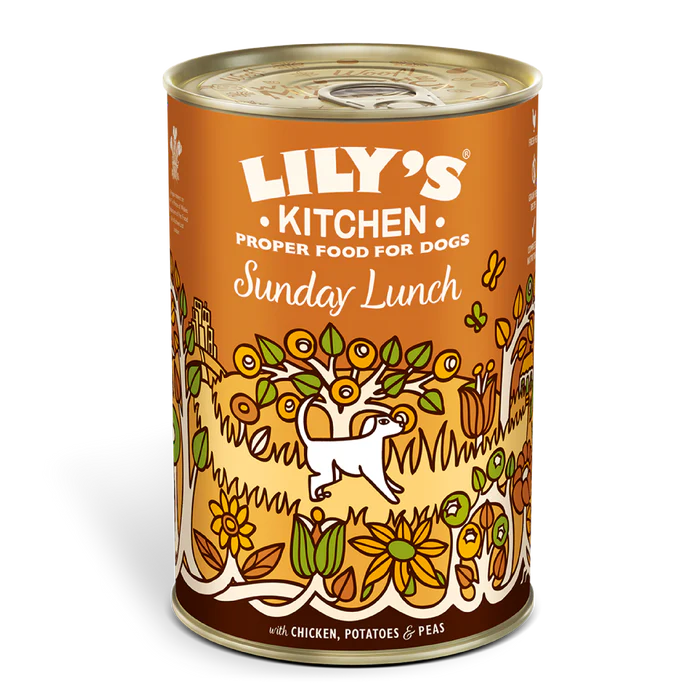 Lily's Kitchen Tins Sunday Lunch Dogs 400g