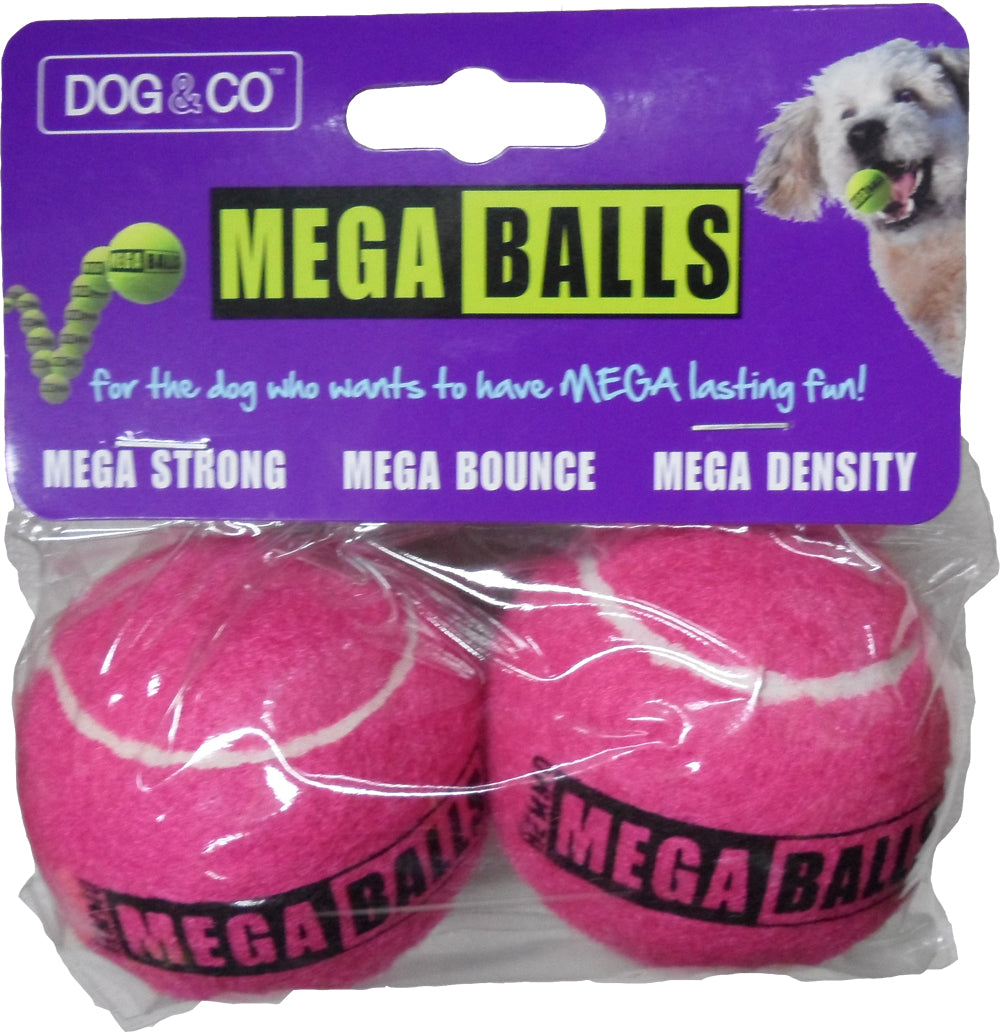 Dog & Co Twin Pack 2.5" Pink