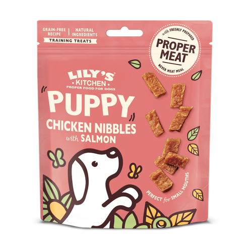 Lily's Kitchen Puppy Nibbles Chicken And Salmon 70g
