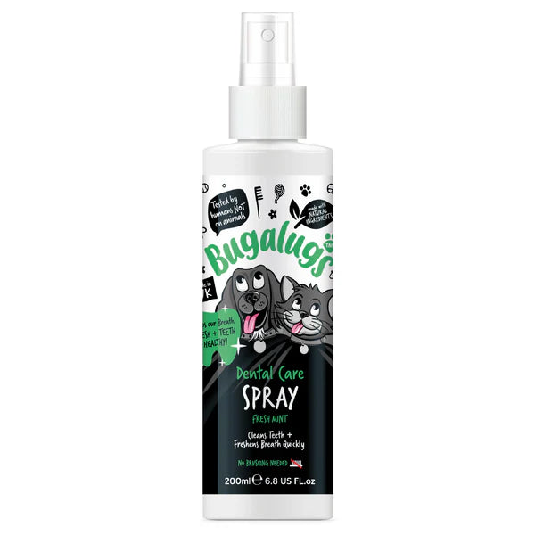 Bugalugs Dental Care Spray Dog & Cat 200ml