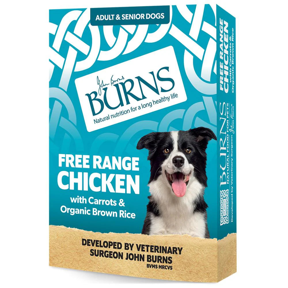 Burns Free Range Chicken with Carrots & Brown Rice 395g