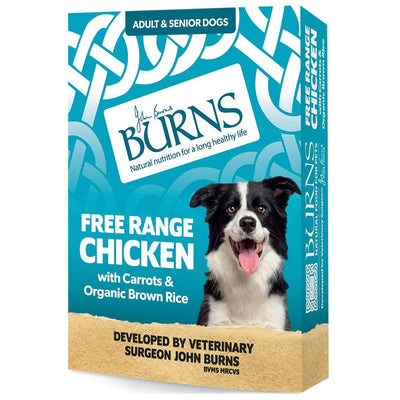 Burns Free Range Chicken with Carrots & Brown Rice 395g