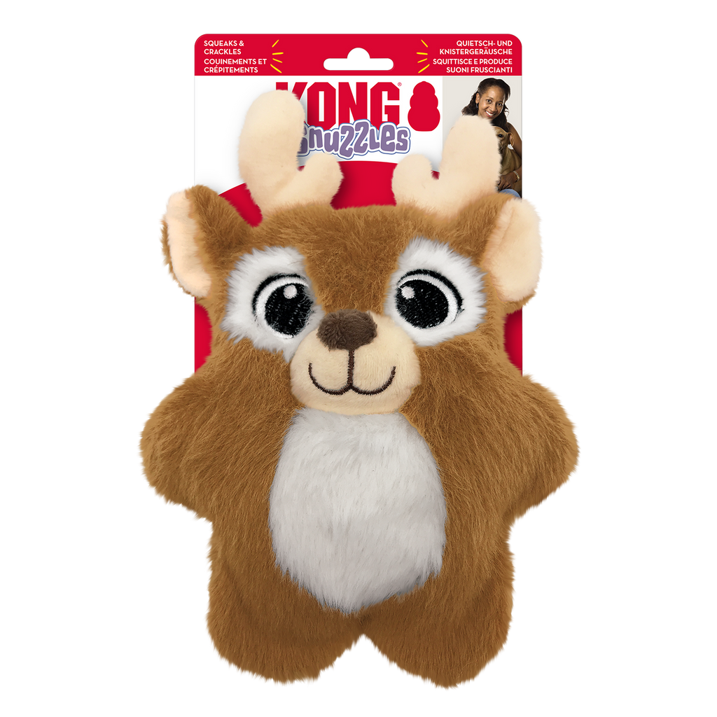 Kong Holiday Snuzzles Reindeer Md