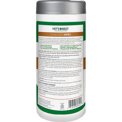 Vets Best Flea and Tick Wipes
