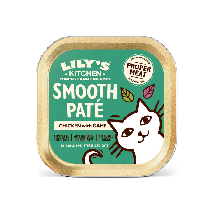 Lily's Kitchen Smooth Chicken With Game Cat Pate 85g