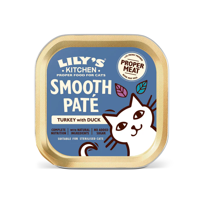 Lily's Kitchen Smooth Turkey & Duck Cat Pate 85g