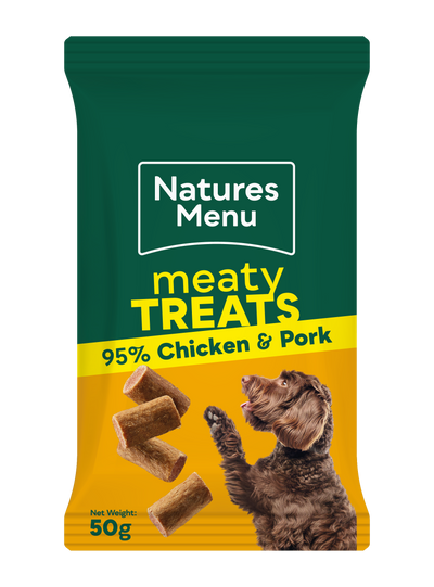 Natures Menu Meaty Treat Chicken & Pork 50g