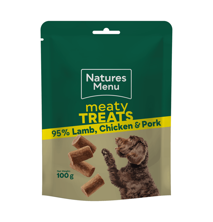 Nature's Menu Meaty Treats Chicken & Lamb 100g