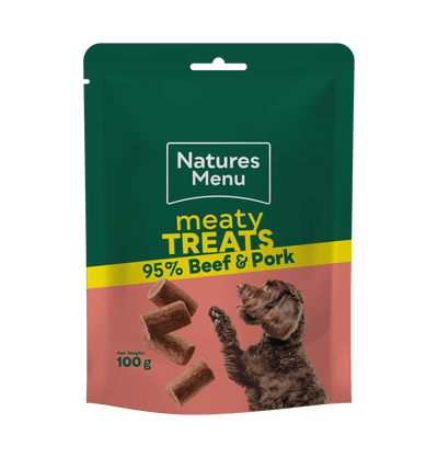 Nature's Menu Meaty Treats Beef 100g