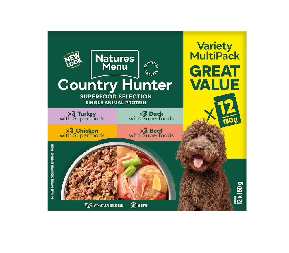 Country Hunter Adult Pouches Superfood Selection 12x150g