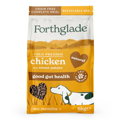 Forthglade Dog Cold Pressed Dry Dog Food Chicken 6kg
