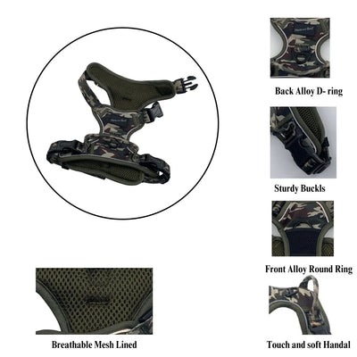 Hemmo Sports Harness Camo