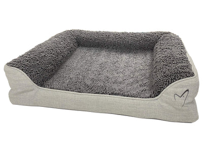 Noodle Bed Large Grey