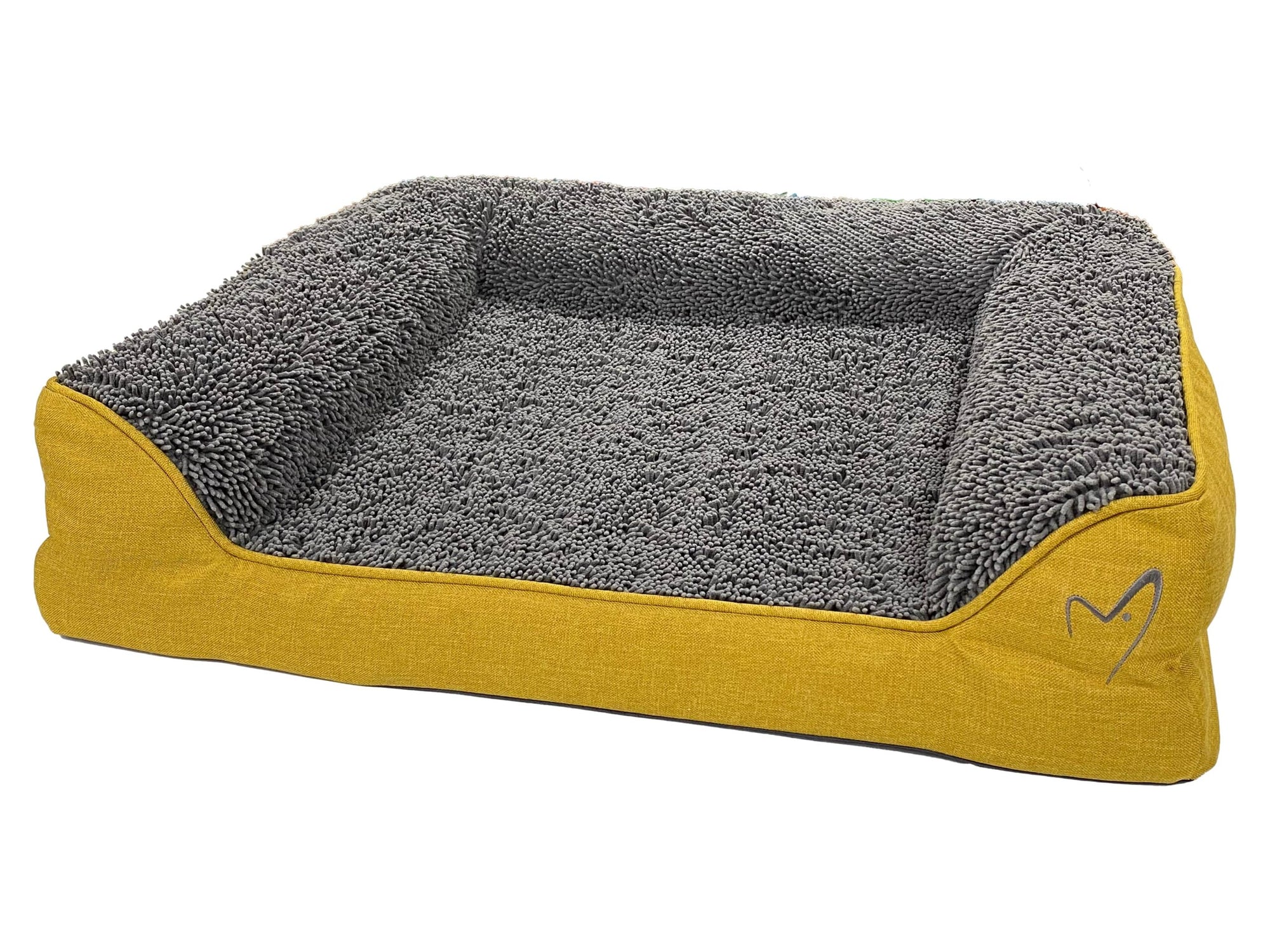 Noodle Bed Large Mustard
