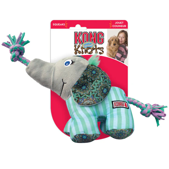 Kong Knots Carnival Elephant Small/ Medium