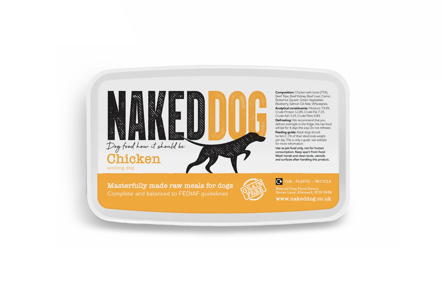 Naked Dog Chicken 2x500g