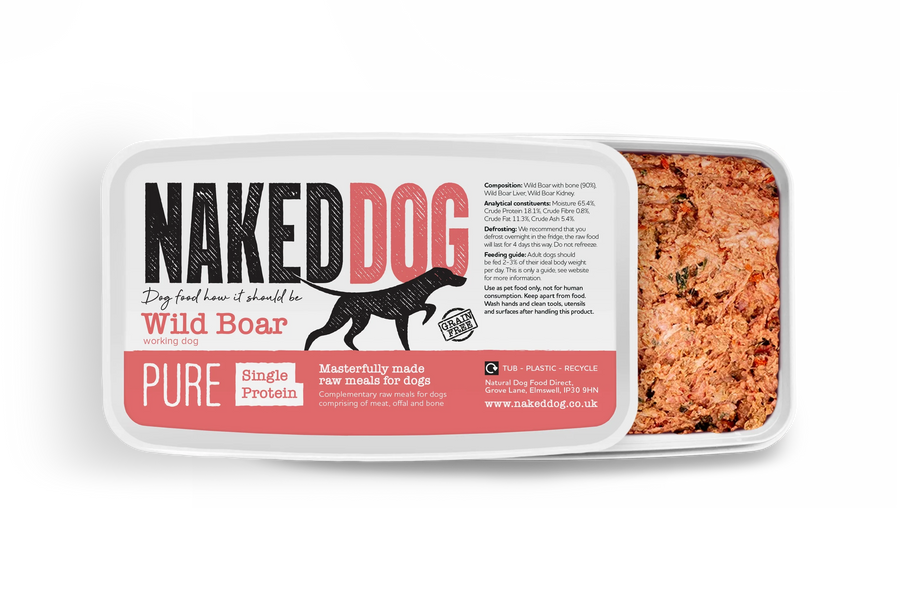 Naked Dog Pure Wild Boar 2x500g