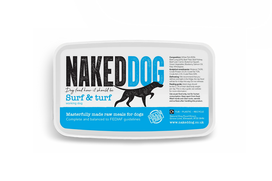 Naked Dog Surf And Turf 2x500g
