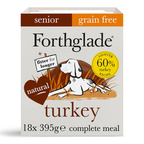 Forthglade Complete Grain Free Senior Turkey With Butternut Squash & Veg 395g