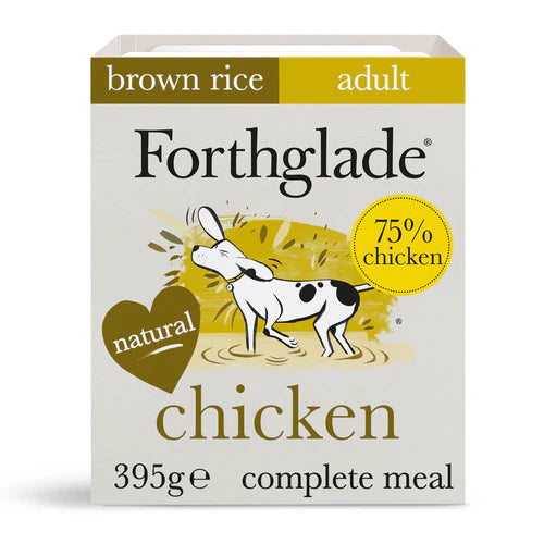 Forthglade Complete Adult Chicken With Brown Rice 395g