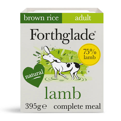 Forthglade Complete Adult Lamb With Brown Rice 395g