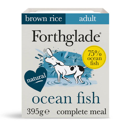 Forthglade Complete Adult Fish With Brown Rice 395g