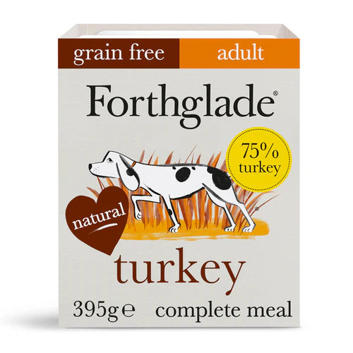 Forthglade Complete Grain Free Adult Turkey With Sweet Potato & Veg 395g