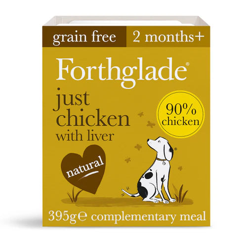 Forthglade Just Chicken And Liver Grain Free 395g