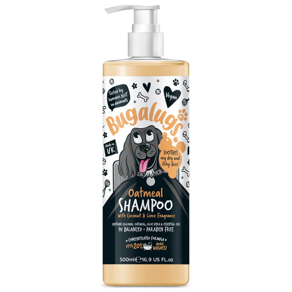 Bugalugs Oatmeal & Aloe Shampoo 250ml